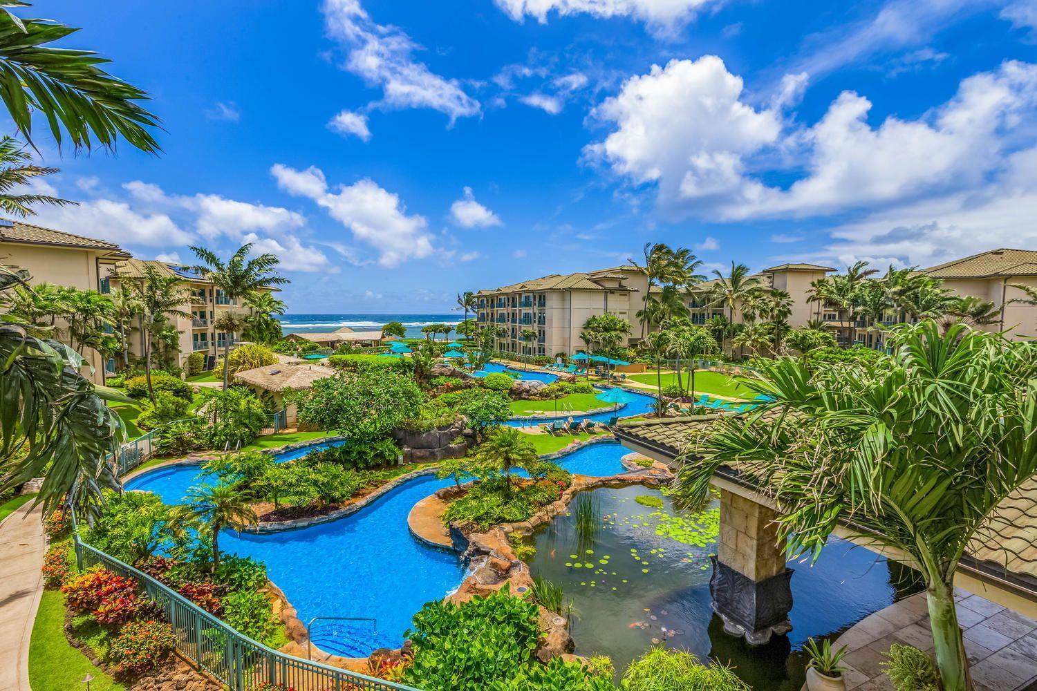 Waipouli Beach Resort Penthouse Beautiful Oceanview Aloha! Ac Pool 카파 외부 사진